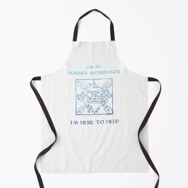 Item preview, I'm an horary astrologer. I'm here to help. light blue-blue gradient designed and sold by mariahmcmo.