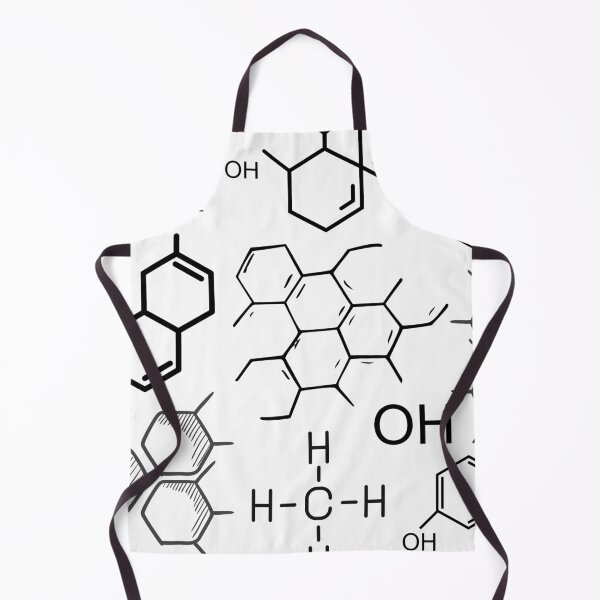 Item preview, Chemistry lovers chemical compounds patterns designed and sold by Safa  Reda.