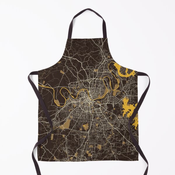 Item preview, Nashville City Map of Tennessee, USA - Pastel designed and sold by deMAP.