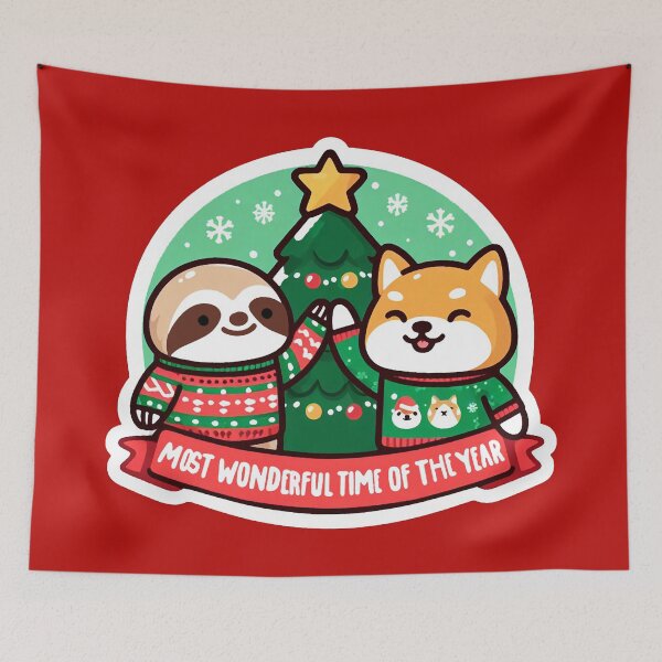 Item preview, Most Wonderful Time Of The Year designed and sold by plushism.