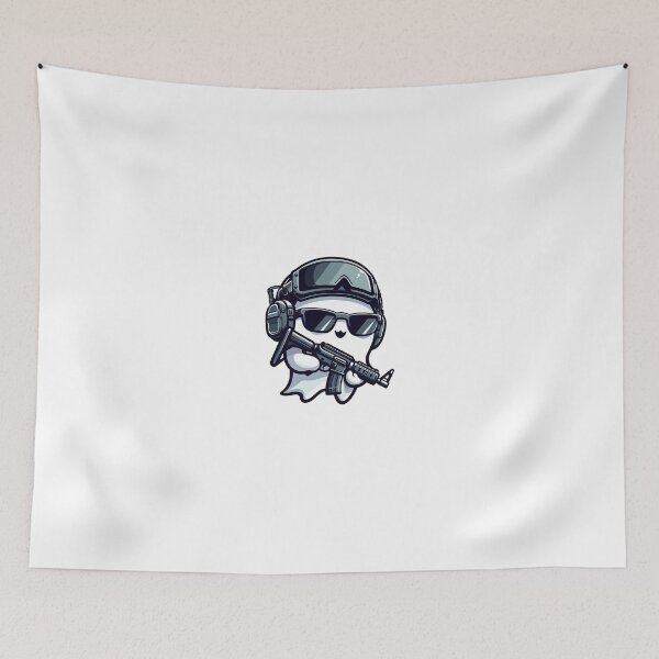 Item preview, Cute ghost soldier designed and sold by Wxjtecki.