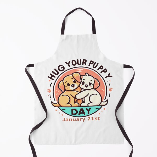 Item preview, Jan 21st - Hug Your Puppy Day designed and sold by CrankyOldDude.