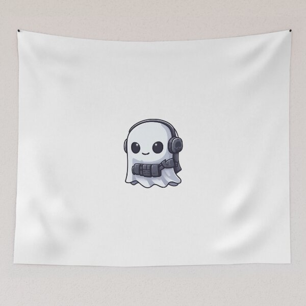 Item preview, Cute ghost soldier designed and sold by Wxjtecki.
