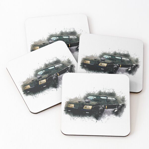 Item preview, Classic Hot Rod Black Muscle Car Vintage style illustration art for the Road Lovers designed and sold by Naumovski.