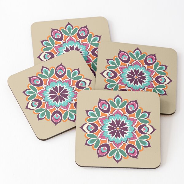 Artikelvorschau, Lebendiges florales Rangoli-Design entworfen und verkauft von Jollys-ArtShop.