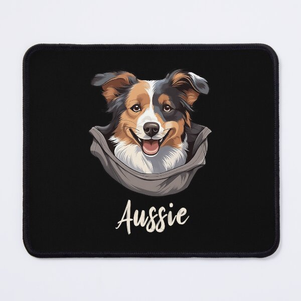 Item preview, Australian Shepherd Dog Inside Pocket designed and sold by Blok45.