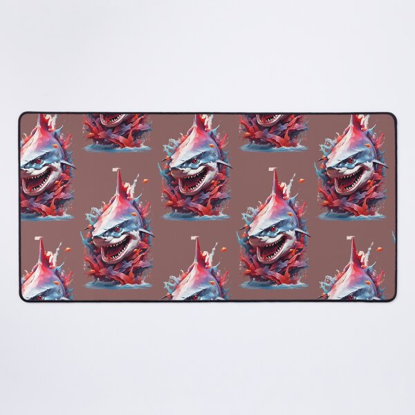 Item preview, "Scary: Menacing Shark Illustration T-Shirt" designed and sold by ArtistKunal123.