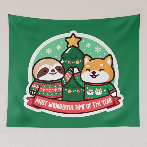 Item preview, Most Wonderful Time Of The Year designed and sold by plushism.
