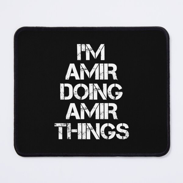 Item preview, Amir Name - Amir Doing Amir Things designed and sold by LindenAverhart3.