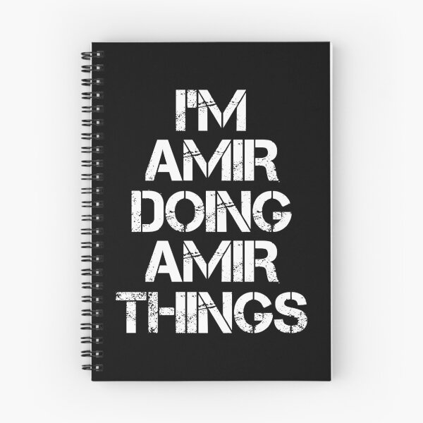 Item preview, Amir Name - Amir Doing Amir Things designed and sold by LindenAverhart3.