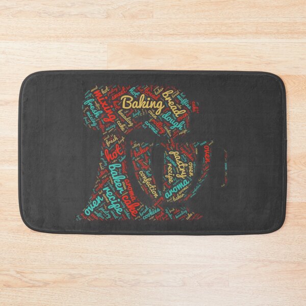 Item preview, Baking Wordcloud for Darker Backgrounds designed and sold by WordsYouLove.
