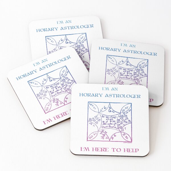 Item preview, I'm an horary astrologer.  I'm here to help. pink -purple-sky blue gradient designed and sold by mariahmcmo.