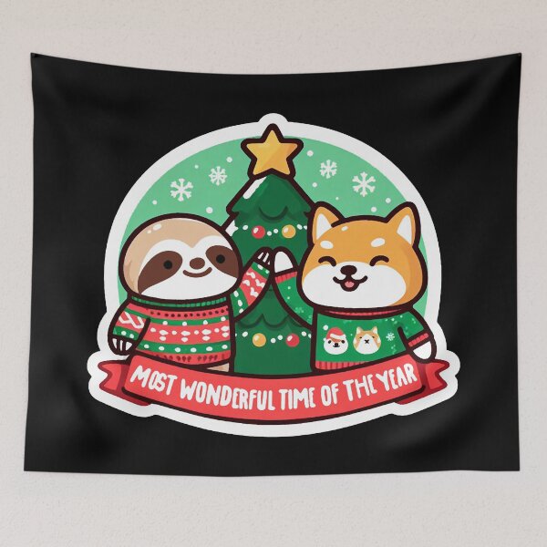 Item preview, Most Wonderful Time Of The Year designed and sold by plushism.