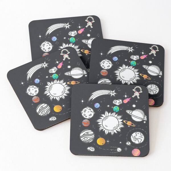 Item preview, planets colour Unisex 3D Print Shirts Colorful Space Graphic Tees for Men Women Teens designed and sold by Alienshopdesign.