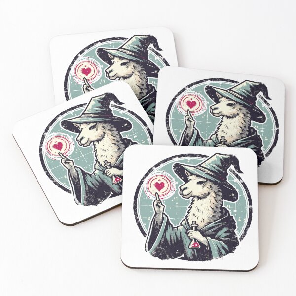 Item preview, llama wizard of love designed and sold by TomFrontierArt.