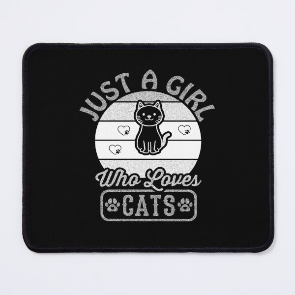 Item preview, Just a Girl Who Loves Cats Funny #2 designed and sold by creativerooney.
