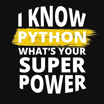 Artwork thumbnail, I Know Python - Funny Programming Jokes - Dark Color by Programming Jokes