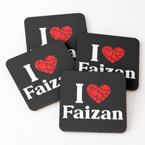 Item preview, Faizan Heart - I Love Faizan designed and sold by MiraclePitts.