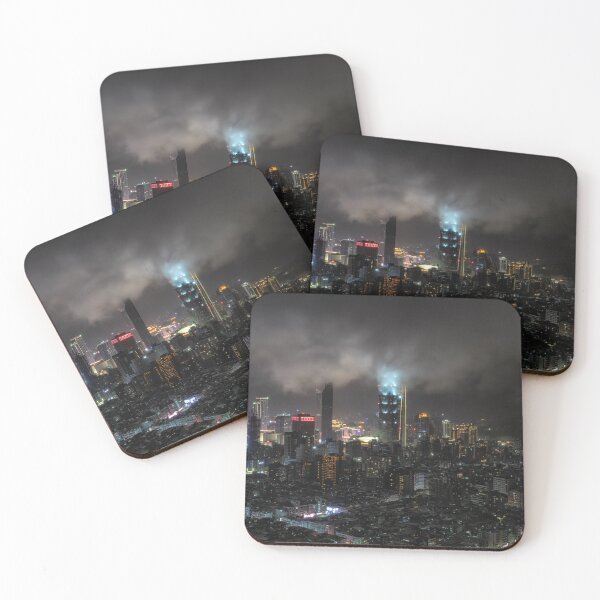 Item preview, Taipei 101 at Night Panorama designed and sold by aaronchoi.