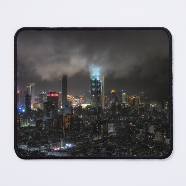 Item preview, Taipei 101 at Night Panorama designed and sold by aaronchoi.