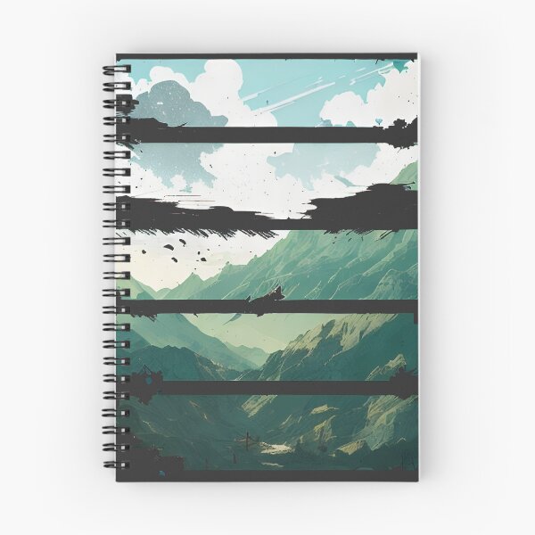 Item preview, Zany Cute Fantasy Mountain Landscape designed and sold by HideTheInsanity.