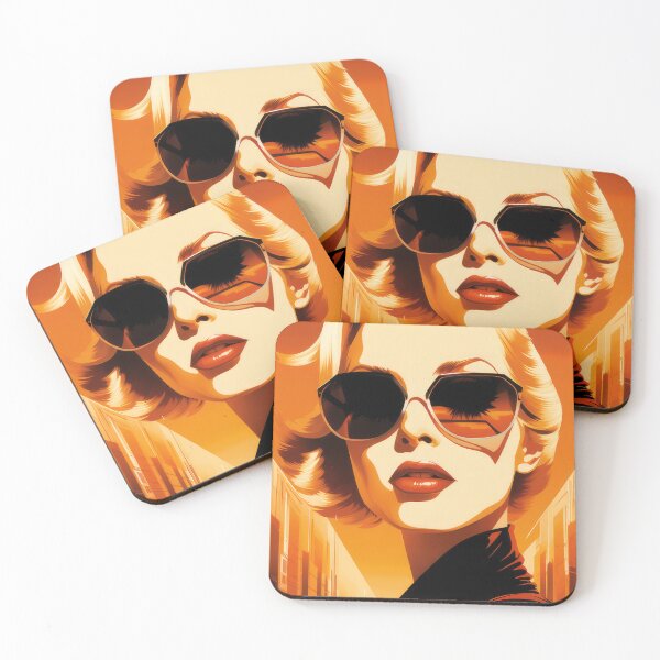 Item preview, Vintage illustration in the style of Art Deco glamor designed and sold by Mic-Poster.