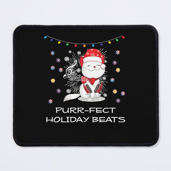 Item preview, Purr-fect holiday Beats Cats Christmas designed and sold by StudioARTHUR.