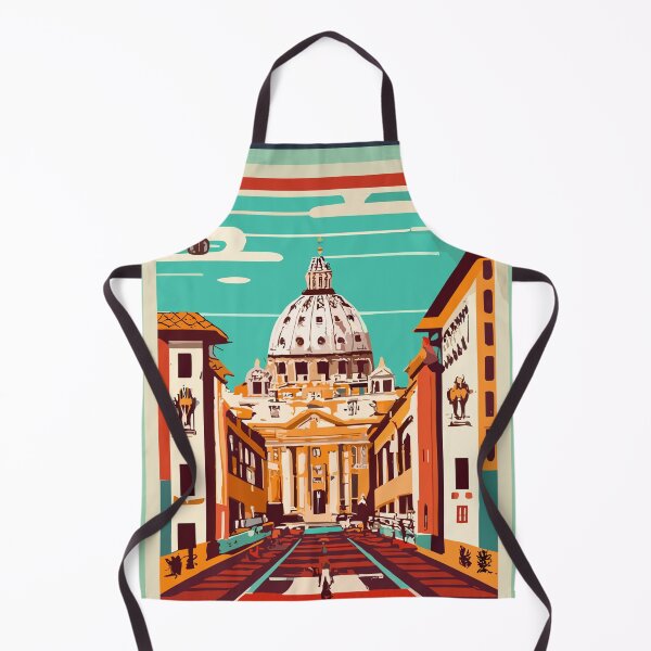 Item preview, A Vintage Travel Art of the Vatican - Vatican City designed and sold by GoodOldVintage.