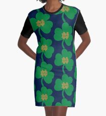 NOTRE DAME FIGHTING IRISH UNIVERSITY Graphic T-Shirt Dress