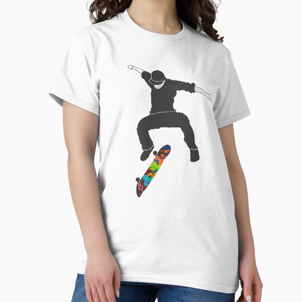 Urban Skateboarding-Skateboard T-shirt Funny Classic T-Shirt