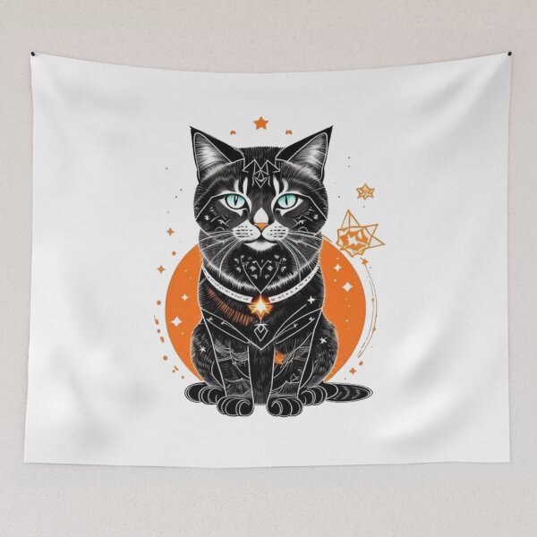 Item preview, Ghost cat  designed and sold by World100.