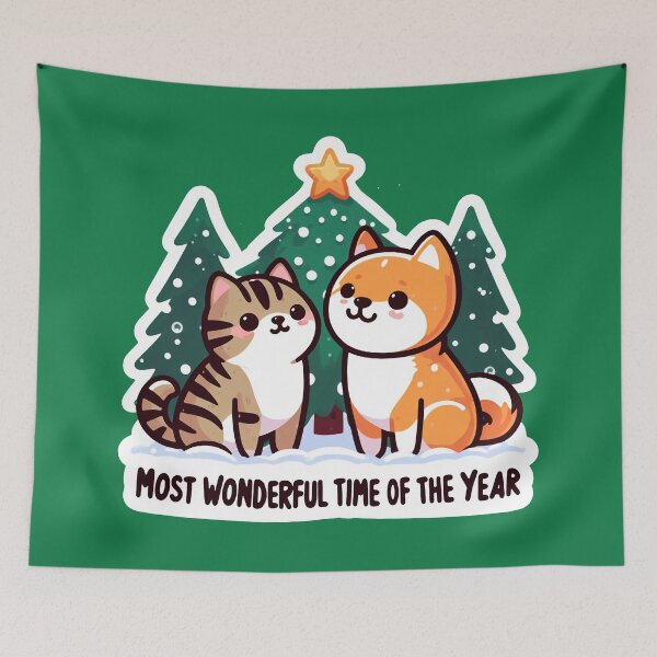 Item preview, Most Wonderful Time Of The Year designed and sold by plushism.
