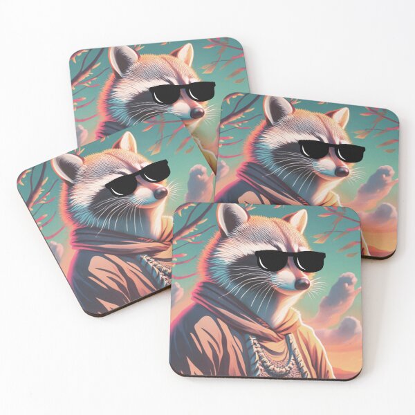 Item preview, Raccoon  designed and sold by GettyFromBetty.