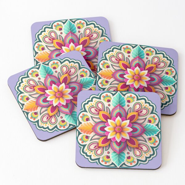 Item preview, Beautiful Floral Rangoli Design designed and sold by Jollys-ArtShop.