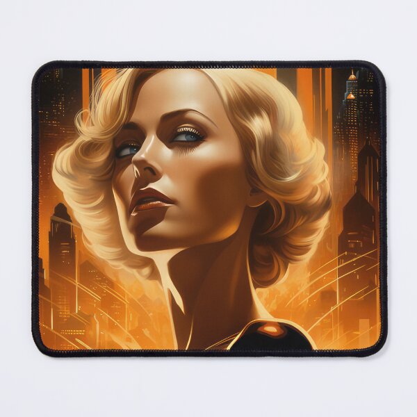Item preview, Vintage illustration in the style of Art Deco glamor designed and sold by Mic-Poster.