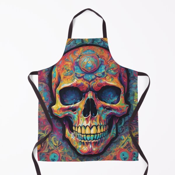 Item preview, Skull in rainbow blast (3) designed and sold by minxandme.