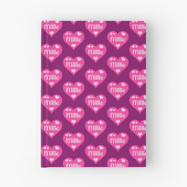 Item preview, Millie Name Pink Heart  designed and sold by Jeallan Designs.