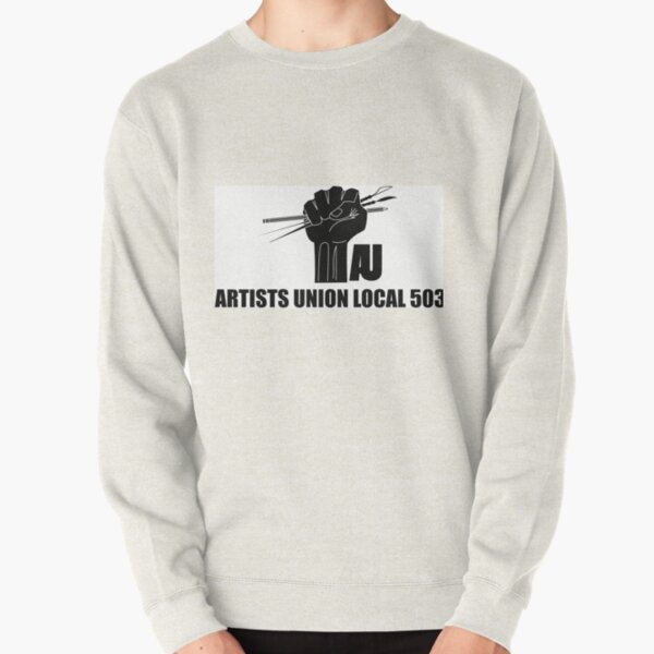 artist union clothing pink hoodie