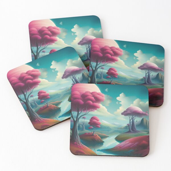 Item preview, Dreamscape watercolour painting designed and sold by Liz Loasby.