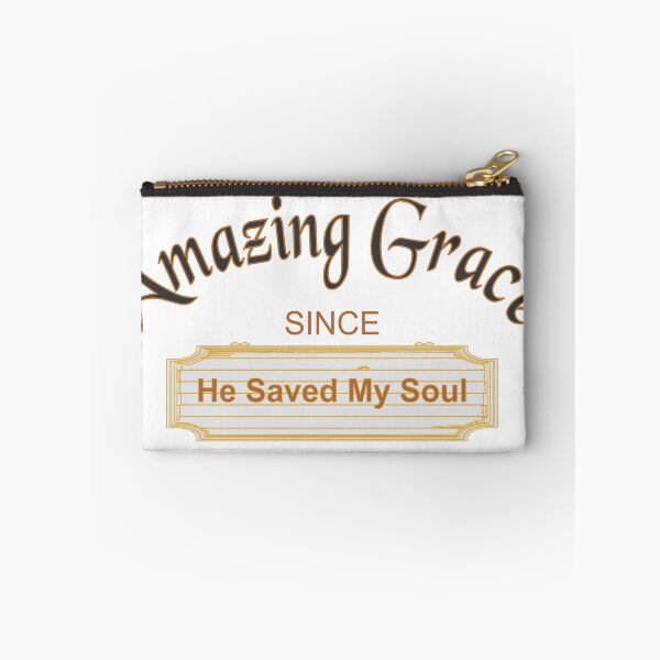 Item preview, Amazing Grace Ter Scott (Gold) Art Design Since He Saved My Soul designed and sold by TerScott.