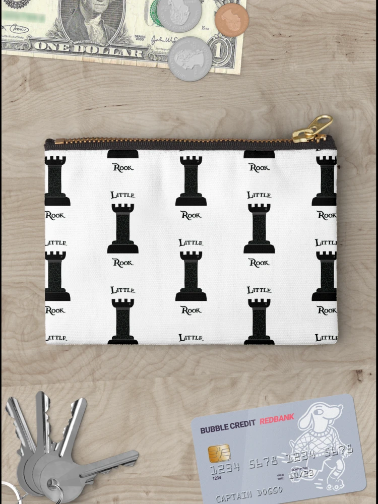 Thumbnail 3 of 4, Zipper Pouch, Knight Rook - Little Rook designed and sold by KillianIsMyHome.