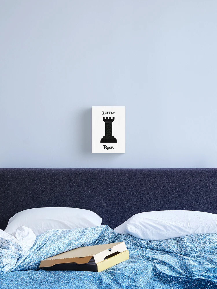 Thumbnail 2 of 3, Canvas Print, Knight Rook - Little Rook designed and sold by KillianIsMyHome.
