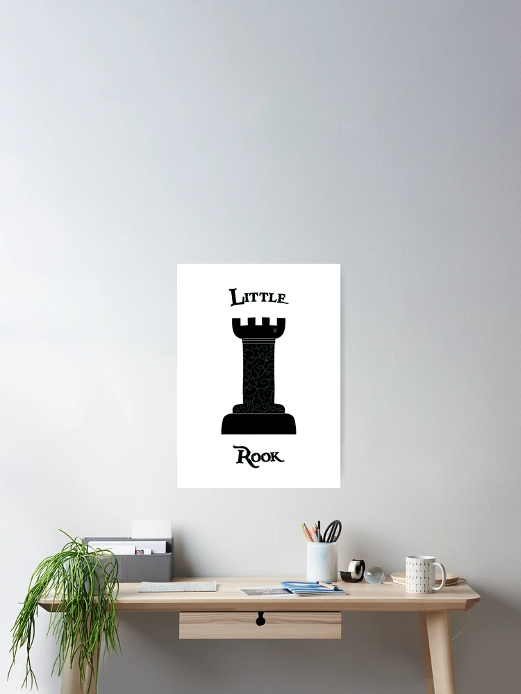 Thumbnail 2 of 3, Poster, Knight Rook - Little Rook designed and sold by KillianIsMyHome.