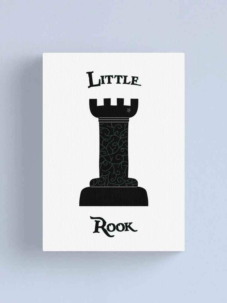 Thumbnail 1 of 3, Canvas Print, Knight Rook - Little Rook designed and sold by KillianIsMyHome.
