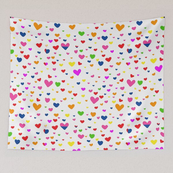 Item preview, Hearts in all colors designed and sold by JustStraight.
