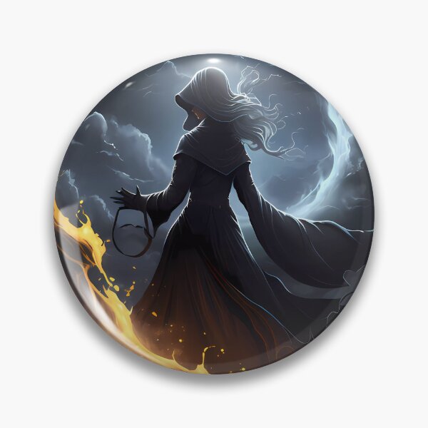 Item preview, “Enchanting Storm Sorceress” designed and sold by Art-Vortex-fr.