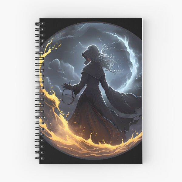Item preview, “Enchanting Storm Sorceress” designed and sold by Art-Vortex-fr.