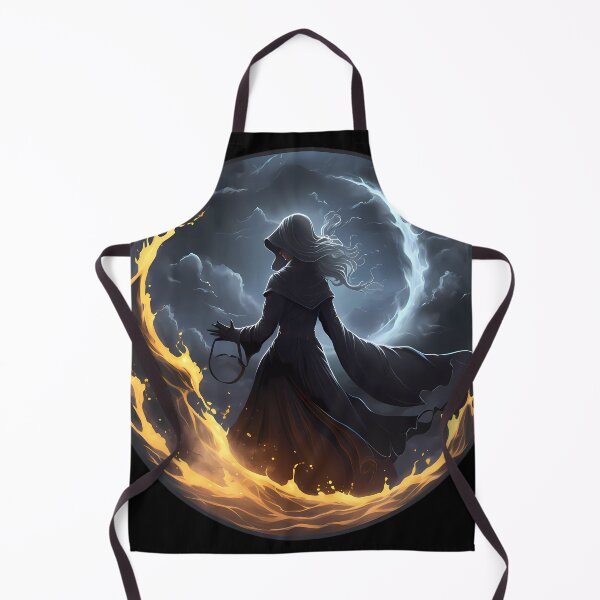 Item preview, “Enchanting Storm Sorceress” designed and sold by Art-Vortex-fr.