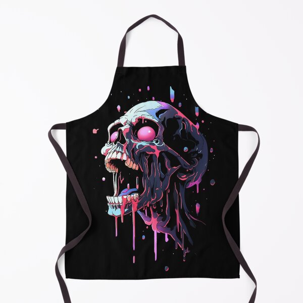 Item preview, Open Up More, 80s Retro Anime Skull designed and sold by TheeDigitalDen.
