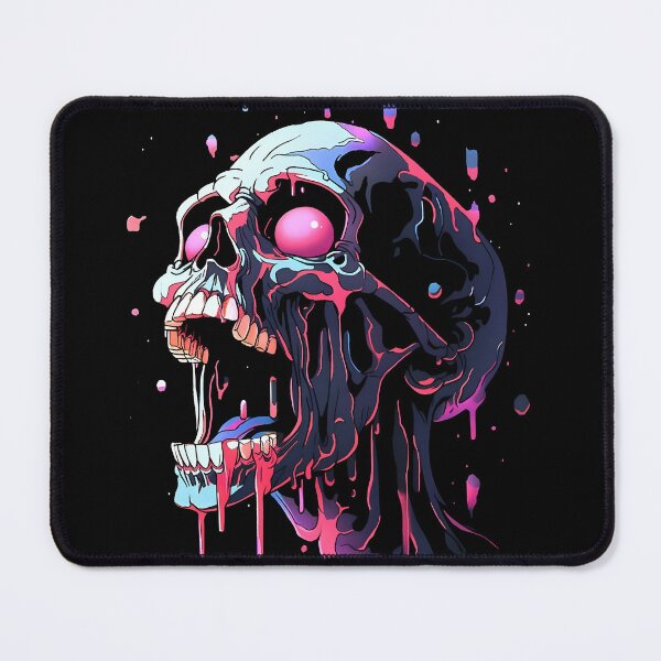 Item preview, Open Up More, 80s Retro Anime Skull designed and sold by TheeDigitalDen.